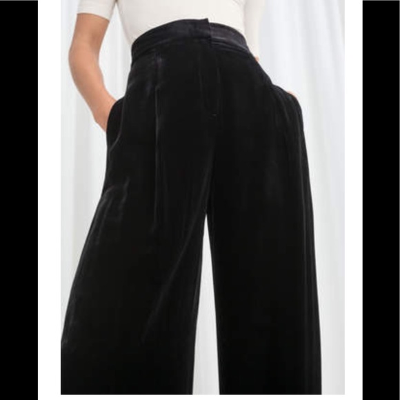 Vintage The Villager Pants - Vintage Super High Rise Wide Leg Velvet Pants❣️